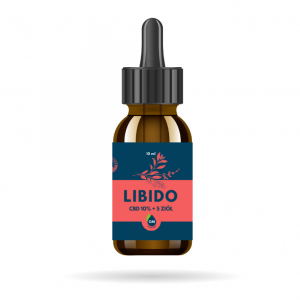 LIBIDO <br>olejek CBD 10% + moc 5 ziół